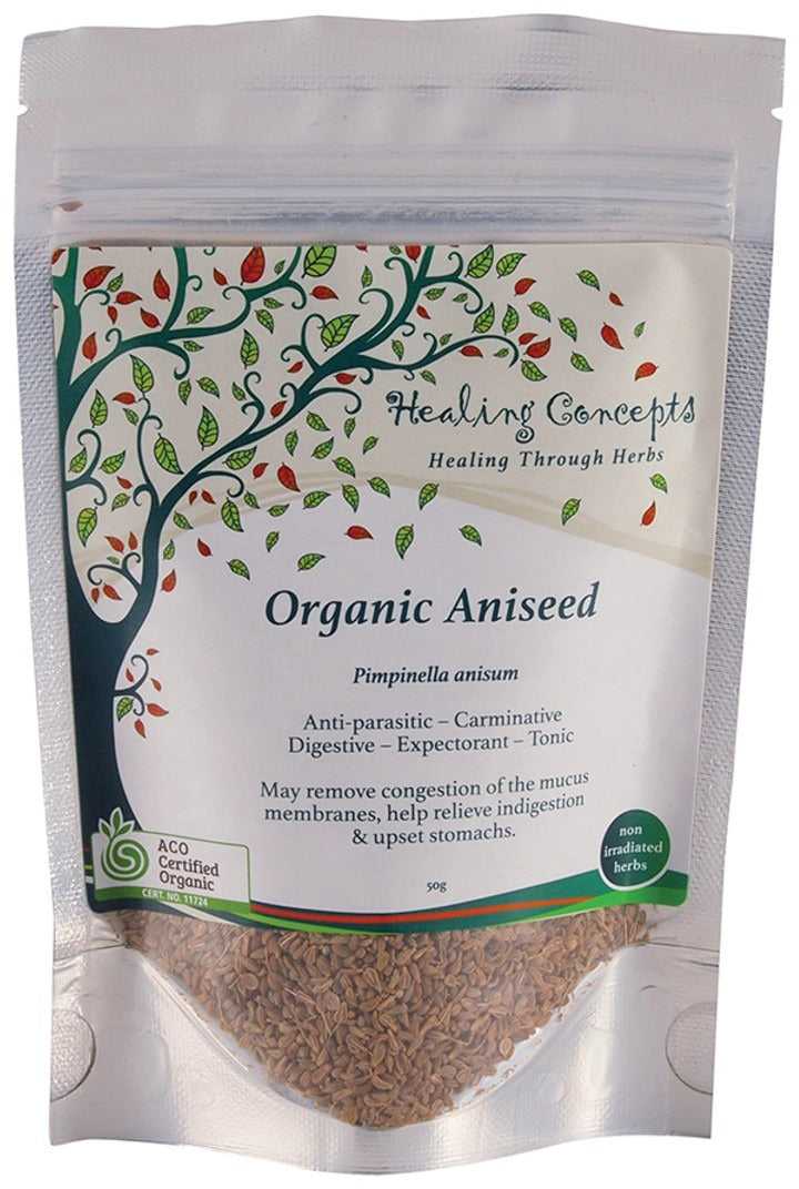 Healing Concepts Organic Aniseed 50g