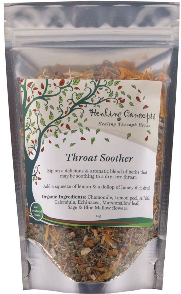 Healing Concepts Organic Blend Throat Soother 40g