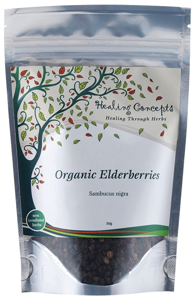 Healing Concepts Organic Elderberries 50g