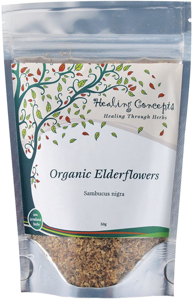 Healing Concepts Organic Elderflowers 50g