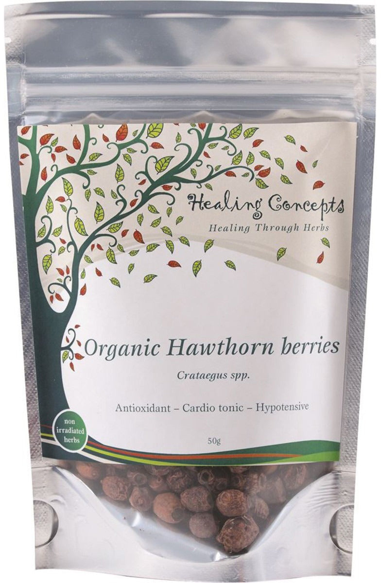 Healing Concepts Organic Hawthorn Berries 50g