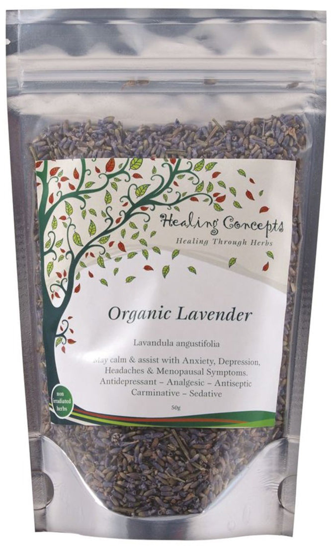 Healing Concepts Organic Lavender 50g