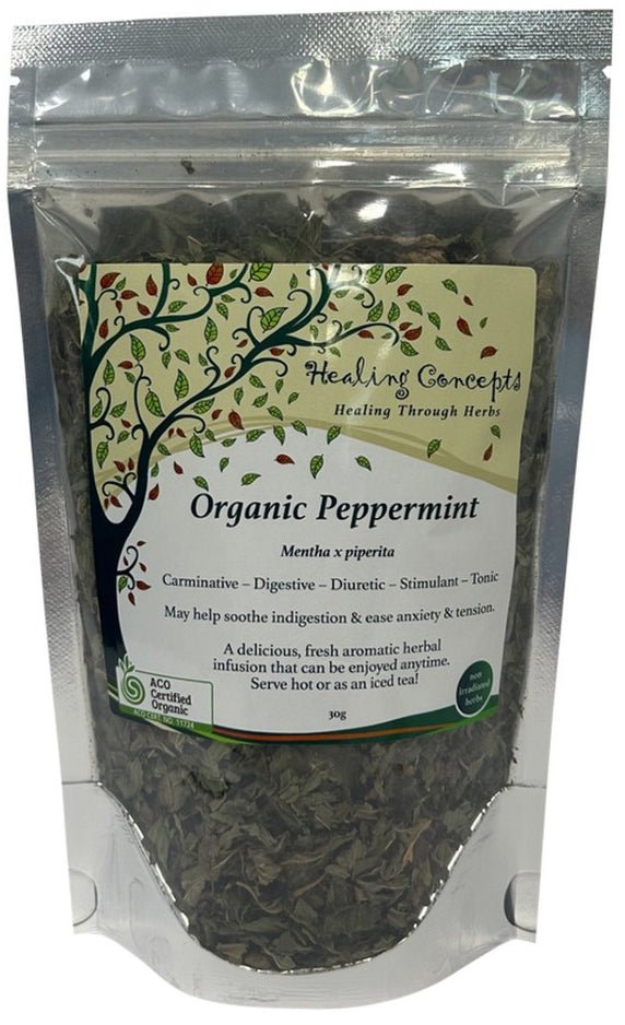 Healing Concepts Organic Peppermint 30g