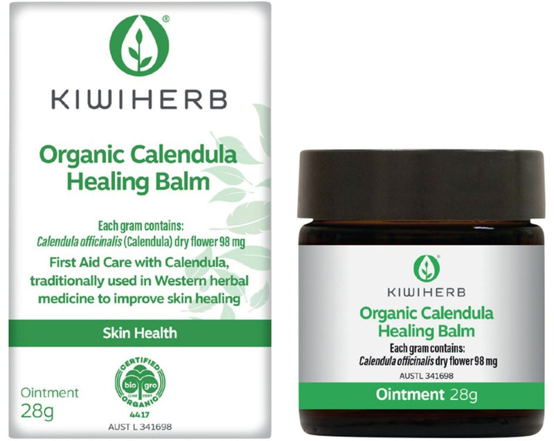 Kiwiherb Organic Calendula Healing Balm 28g