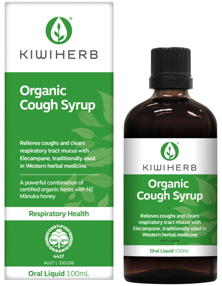 Kiwiherb Organic Cough Syrup 100ml