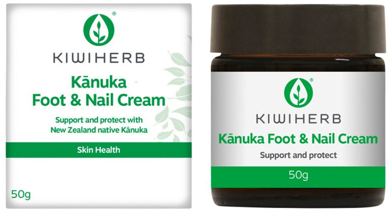 Kiwiherb Kanuka Foot & Nail Cream 50g