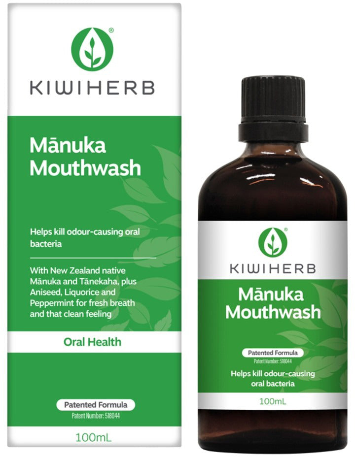 Kiwiherb Manuka Mouthwash 100ml