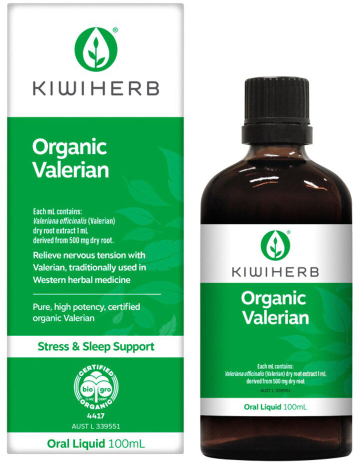 Kiwiherb Organic Valerian Oral Liquid 100ml