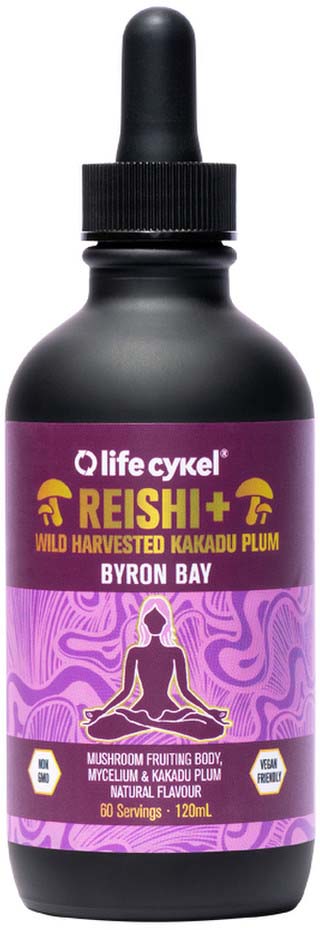 Life Cykel Reishi Plus Kakadu Plum 120ml