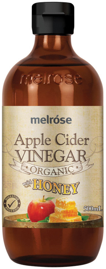 Melrose Organic Apple Cider Vinegar With Honey 500ml