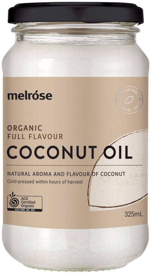 Melrose Organic Coconut Oil Full Flavour 325ml