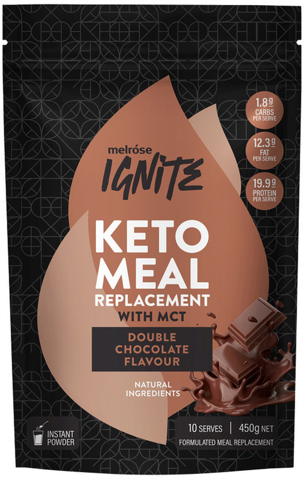 Melrose Ignite Keto Meal Replacement Double Chocolate 450g