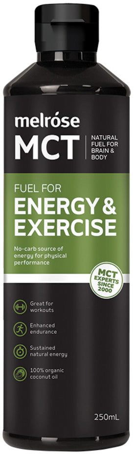 Melrose MCT Oil Fuel For Energy & Exercise 250ml