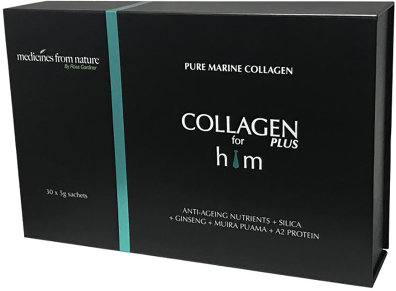 Medicines From Nature Collagen Plus for Him Sachets 5g x 30 Pack