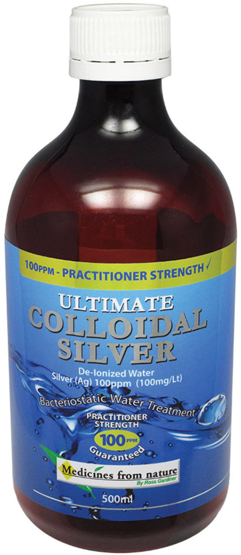 Medicines From Nature Ultimate Colloidal Silver 50ppm Spray 100ml