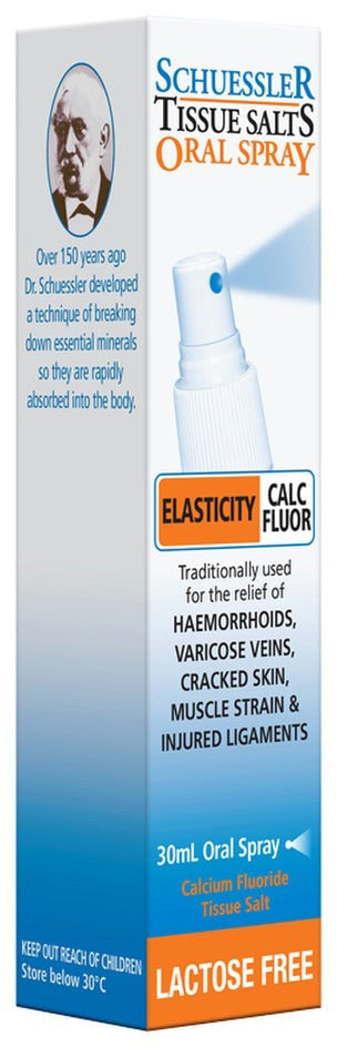 Martin & Pleasance Schuessler Tissue Salts Calc Fluor (Skin Elasticity) Spray 30ml