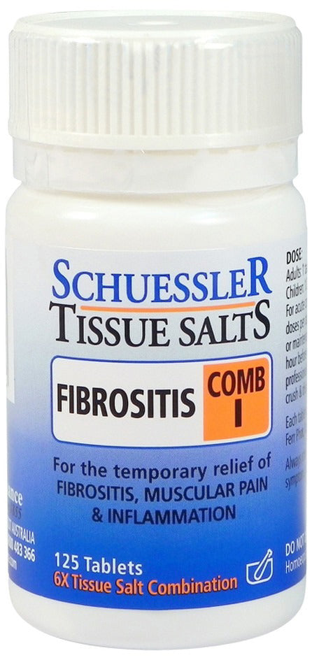 Martin & Pleasance Schuessler Tissue Salts Comb I (Fibrositis) 125 Tablets