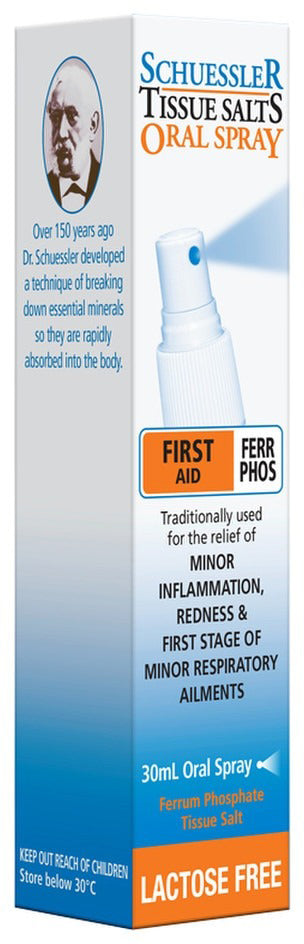 Martin & Pleasance Schuessler Tissue Salts Ferr Phos (First Aid) Spray 30ml