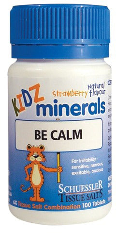 Martin & Pleasance Schuessler Tissue Salts Kidz Minerals Be Calm 100 Tablets