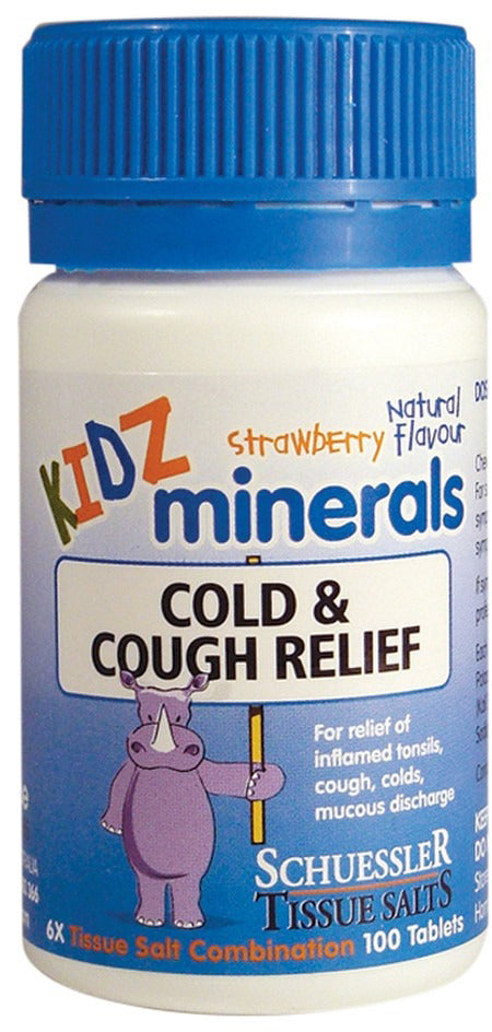 Martin & Pleasance Schuessler Tissue Salts Kidz Minerals Cold & Cough Relief 100 Tablets