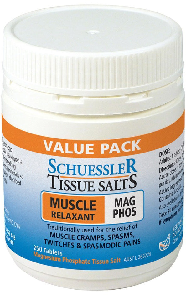 Martin & Pleasance Schuessler Tissue Salts Mag Phos (Muscle Relaxant) 250 Tablets