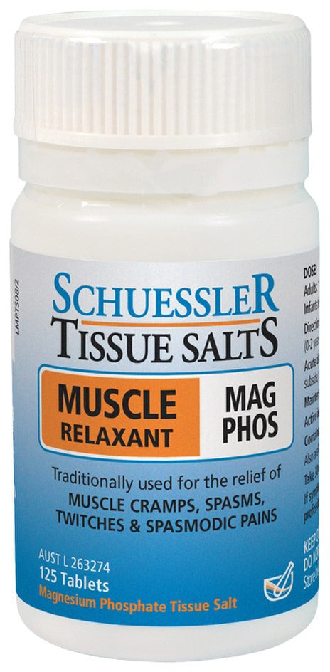 Martin & Pleasance Schuessler Tissue Salts Mag Phos (Muscle Relaxant) 125 Tablets