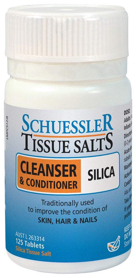 Martin & Pleasance Schuessler Tissue Salts Silica (Cleanser & Conditioner) 125 Tablets