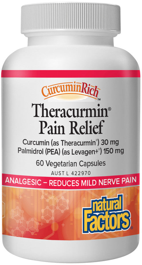 Natural Factors Theracurmin Pain Relief 60vc