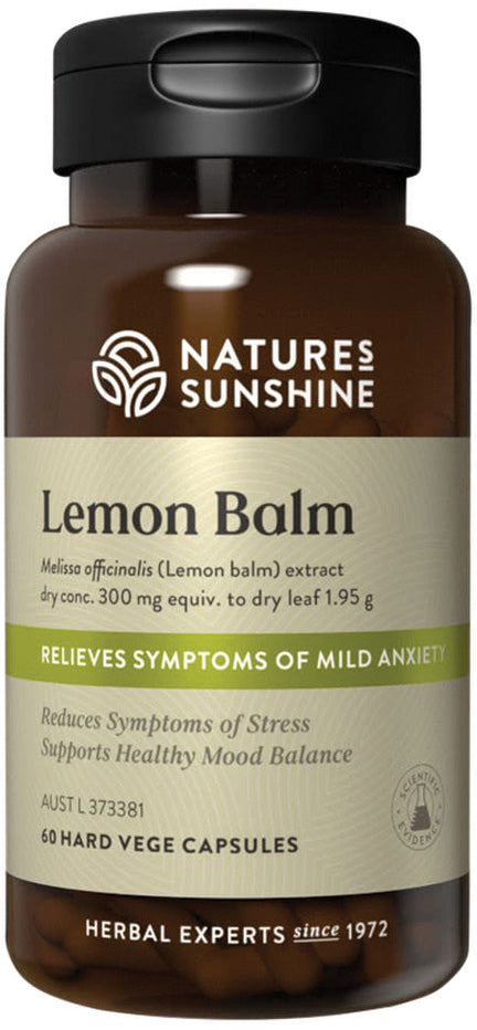 Nature Sunshine Lemon Balm 1.95g