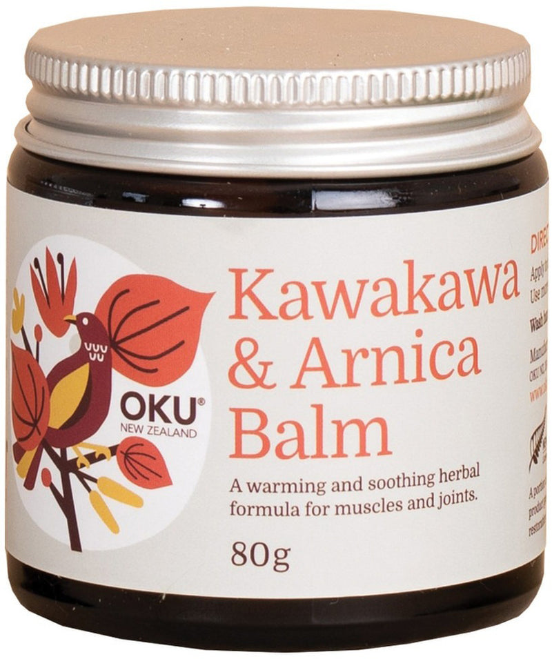 OKU New Zealand Kawakawa & Arnica Balm 80g