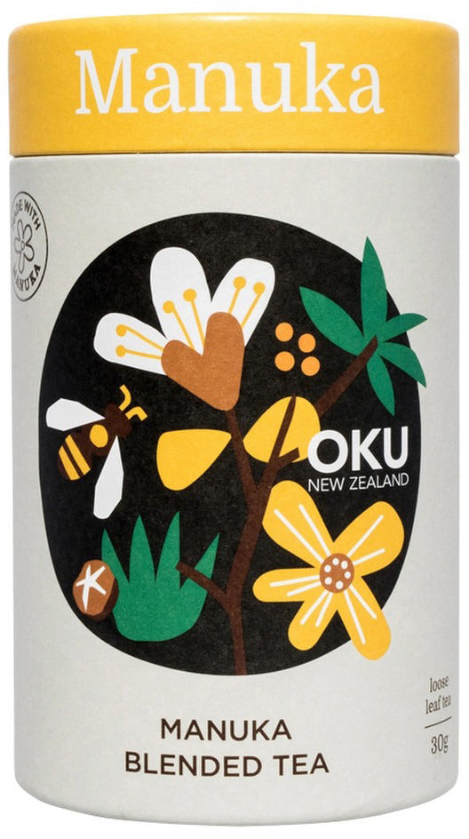 OKU New Zealand Manuka & Spearmint With Citrus Tea Loose Leaf 30g