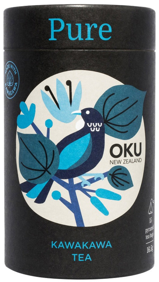 OKU New Zealand Pure 100% Kawakawa Tea X 15 Tea Bags