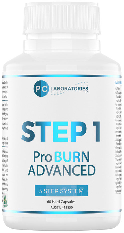 PC Laboratories Step 1 ProBURN Advanced 60 Capsule