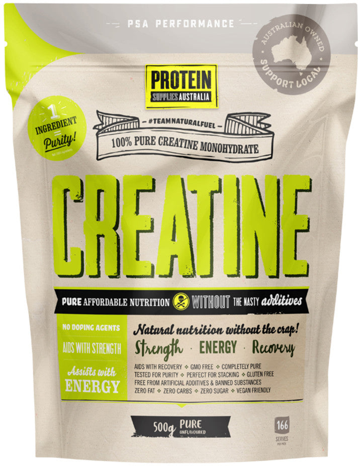 Protein Supplies Australia (Performance) Creatine Pure 500g