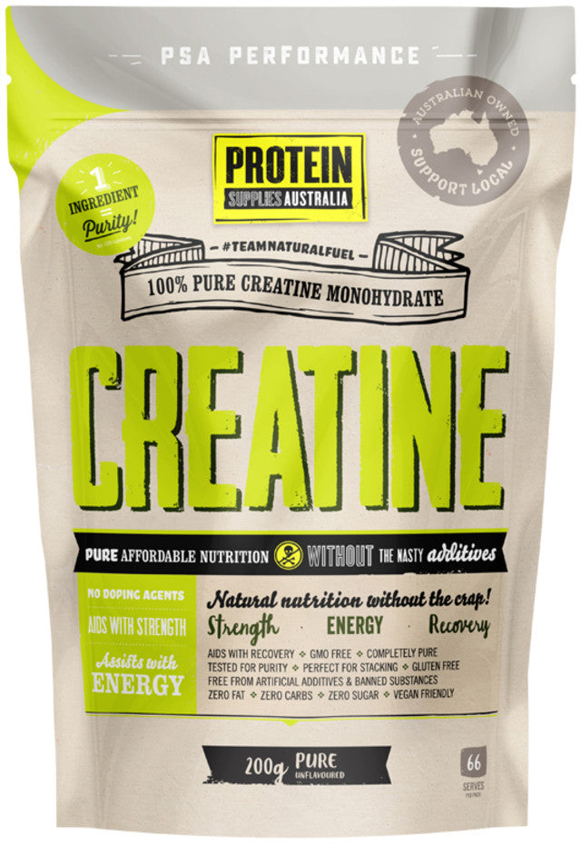 Protein Supplies Australia (Performance) Creatine Pure 200g