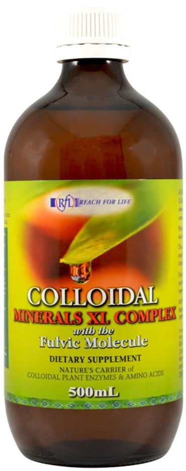 Reach For Life Colloidal Minerals XL with Fulvic Acid 500ml