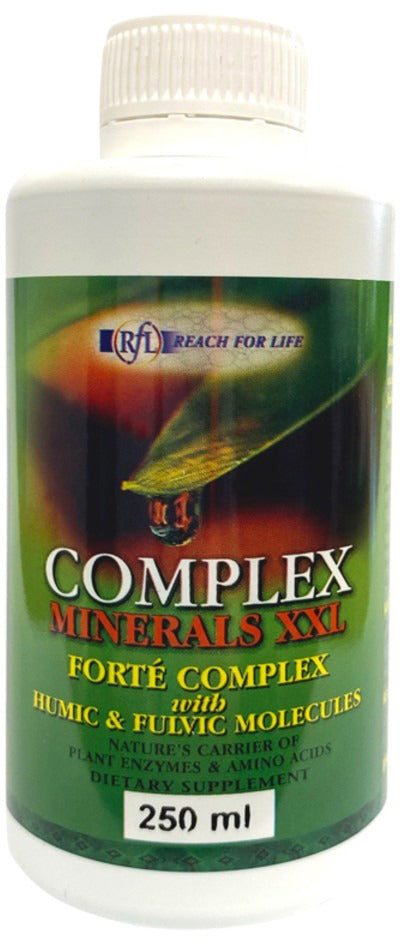 Reach For Life Complex Minerals XXL With Humic & Fulvic Acid 250ml