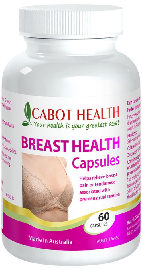 Cabot Health Breast Health 60 Capsules