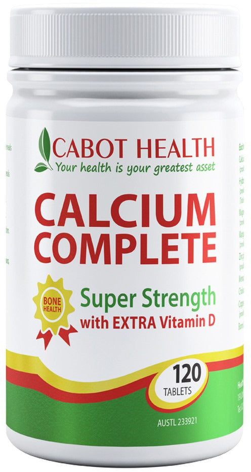 Cabot Health Calcium Complete 120 Tablets