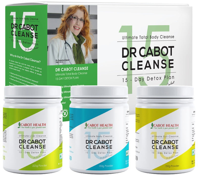 Cabot Health Dr Cabot Cleanse 15 Day Detox Pack