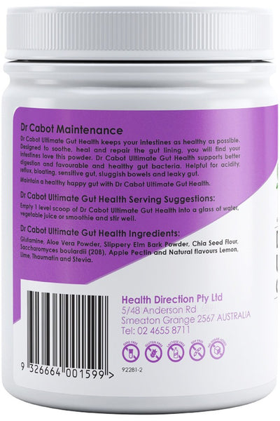 Cabot Health Dr Cabot Ultimate Gut Health 250g