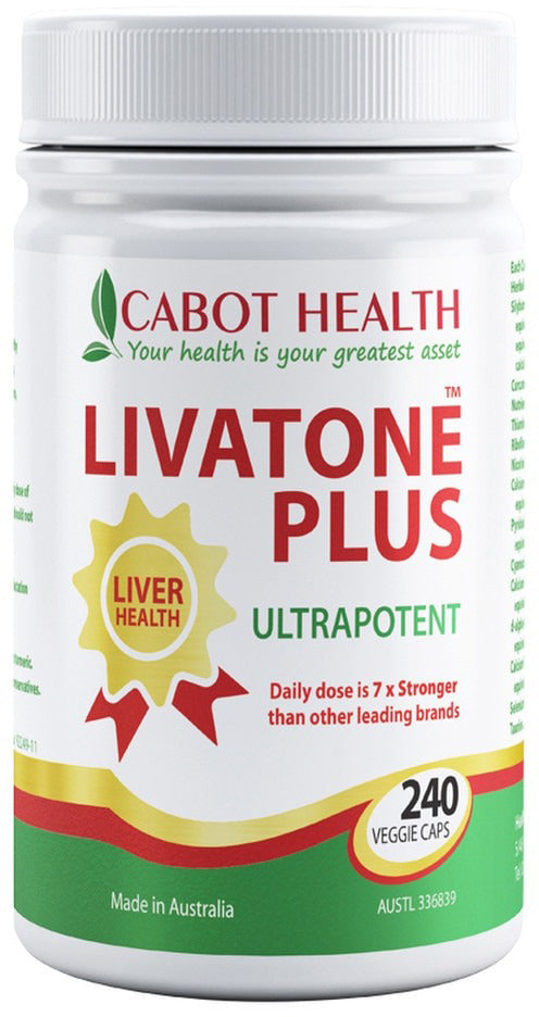 Cabot Health LivaTone Plus 240 Capsules