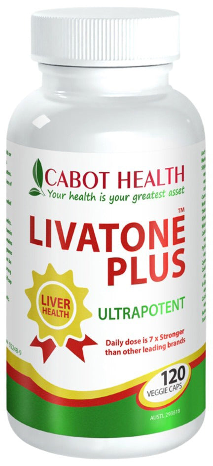 Cabot Health LivaTone Plus 120 Capsules