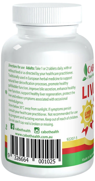 Cabot Health LivaTone Shots 30 Tablets