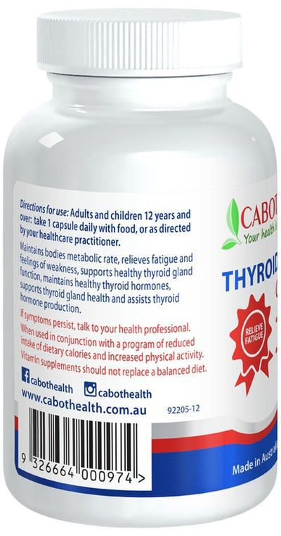 Cabot Health Thyroid Health 60 Capsules