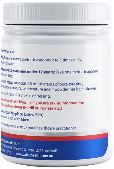 Cabot Health Tyrosine Pure 125g