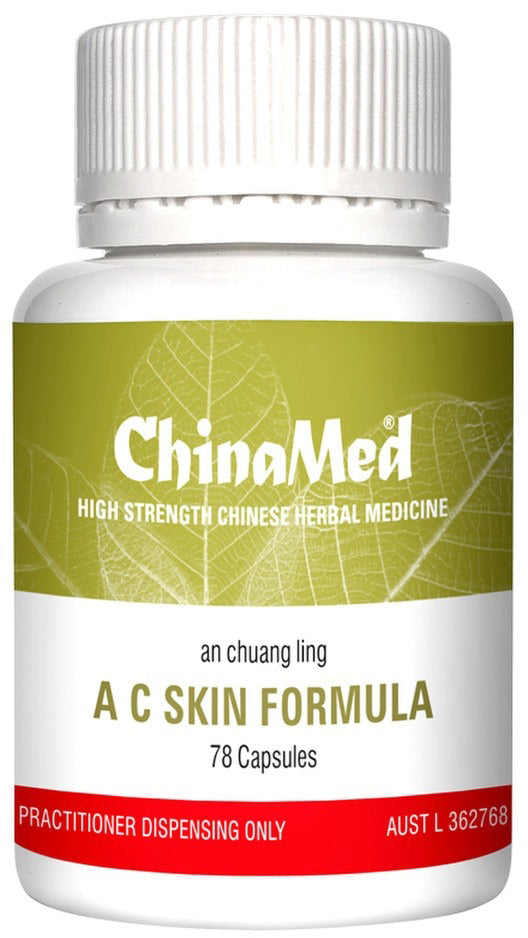 ChinaMed A C Skin Formula 78 Capsules