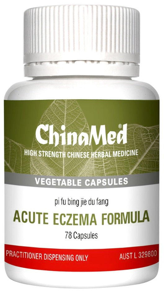 ChinaMed Acute Eczema Formula 78 Capsules