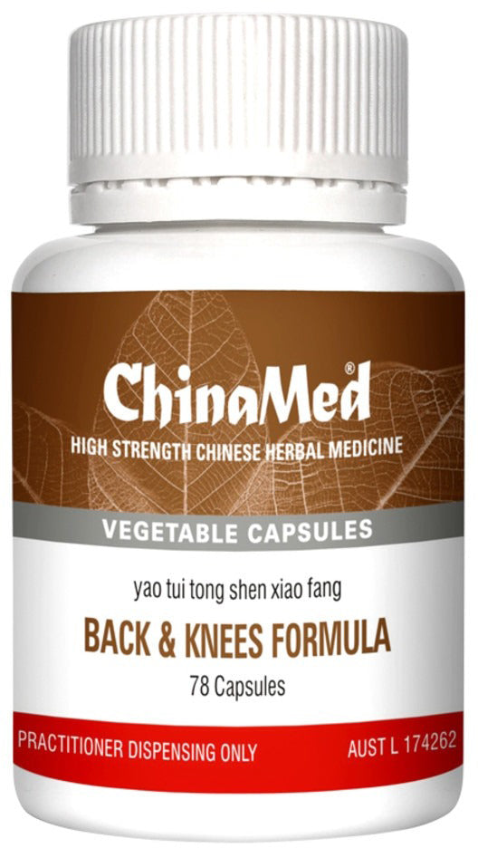 ChinaMed Back And Knees Formula 78 Capsules