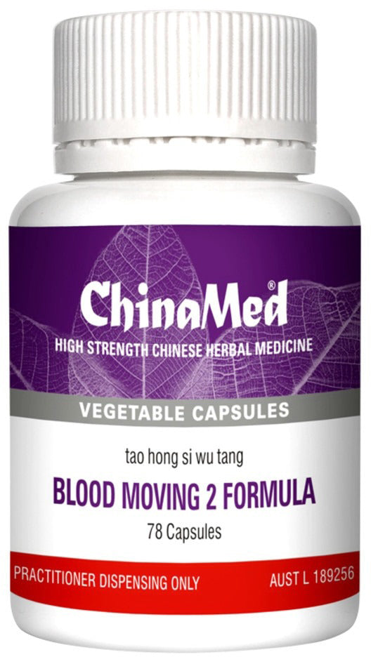 ChinaMed Blood Moving 2 Formula 78 Capsules